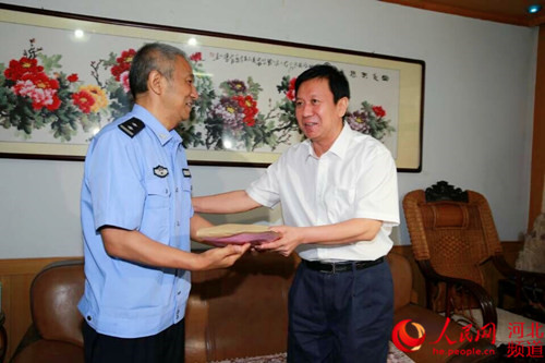 河北省委常委、政法委书记张越赴邢台看望慰问