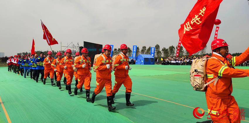 河北2019年抗洪抢险应急救援演练在邯郸举办