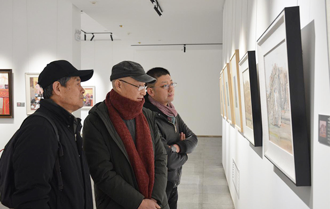河北举行“一带一路”美术家新疆采风写生创作展览活动