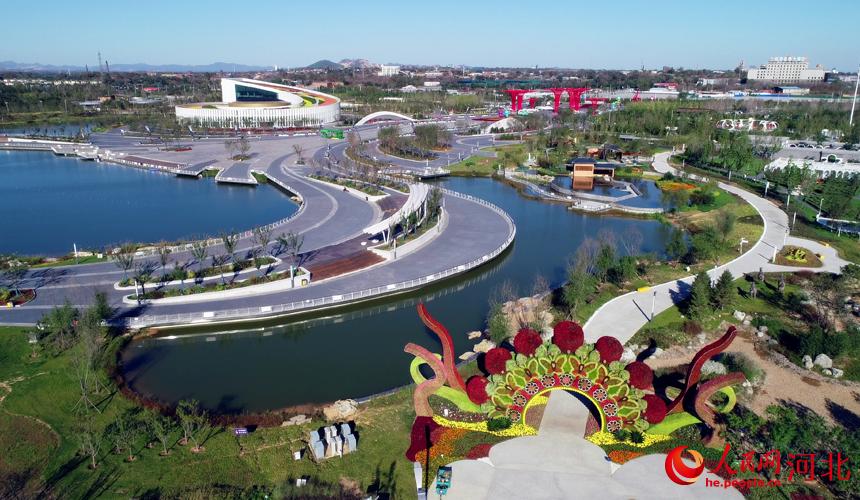 2021年，河北省第五届(唐山)园林博览会在唐山花海举办（资料图片）。 开平区委宣传部供图