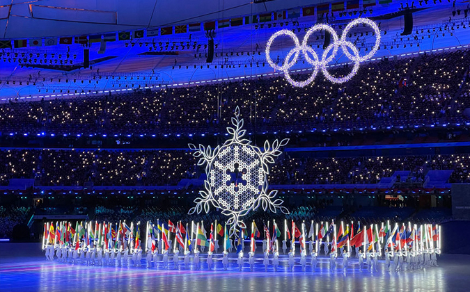 北京冬奥会闭幕式在国家体育场“鸟巢”举行