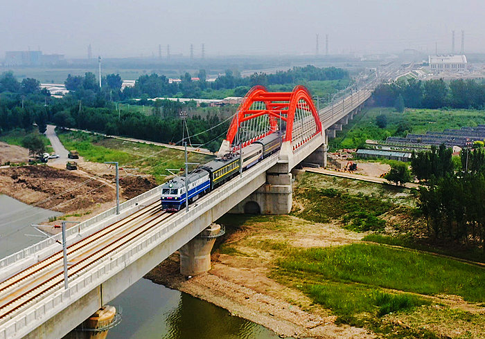 京唐城际和京滨城际铁路12日开始联调联试。 北京铁路局 供图