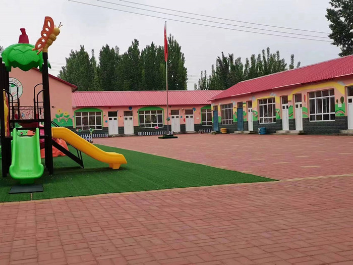 沧州献县一农村幼儿园。 河北省教育厅供图
