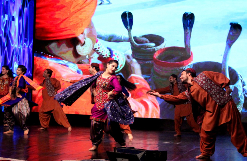 2022中巴民族音乐会表演现场。 河北省文化和旅游厅供图