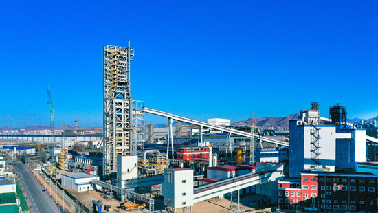 河鋼集團張宣科技120萬噸氫冶金示范工程外景。河鋼集團供圖