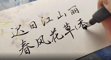 领略汉字之美 用古诗词打开春天