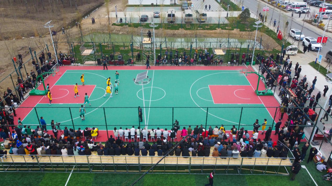 比赛现场。 王馨瑶摄