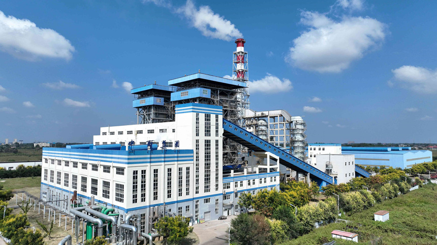 “七位一体”热电联产项目外景。 沈齐摄