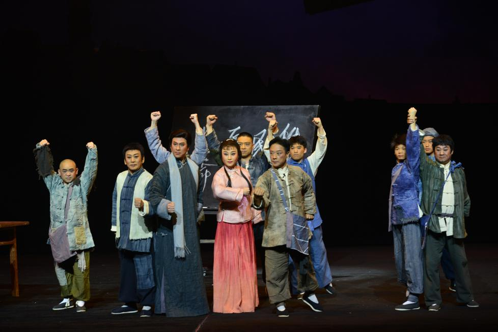 《台城星火》演出劇照。 王聰娜攝