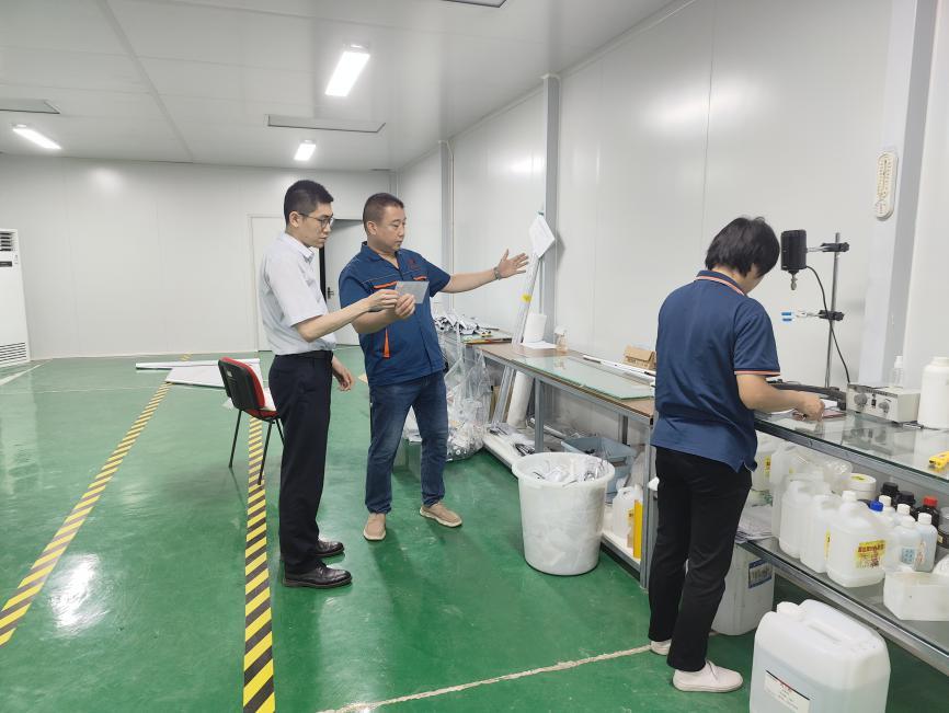工行保定涿州支行為建材企業提供貸款支持。 工行河北省分行供圖
