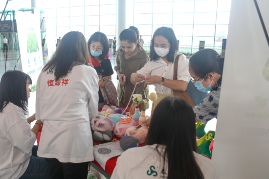活动现场。 春秋航空供图