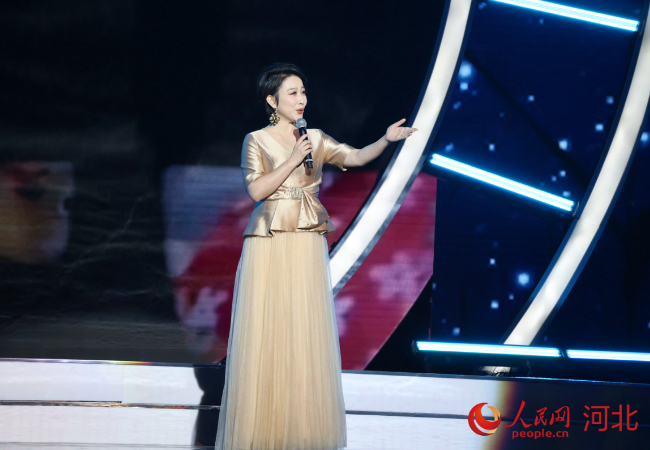 12月8日，第四屆中國·滄州中華優秀傳統文化頌網絡電影盛典現場。 人民網記者 方童攝