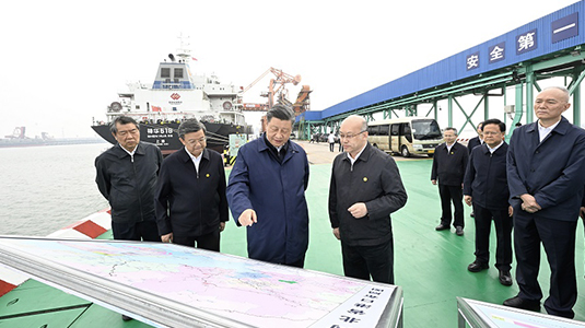 习近平在沧州市考察调研