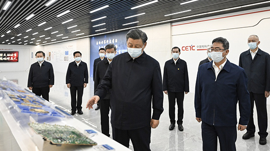 习近平在石家庄市考察调研