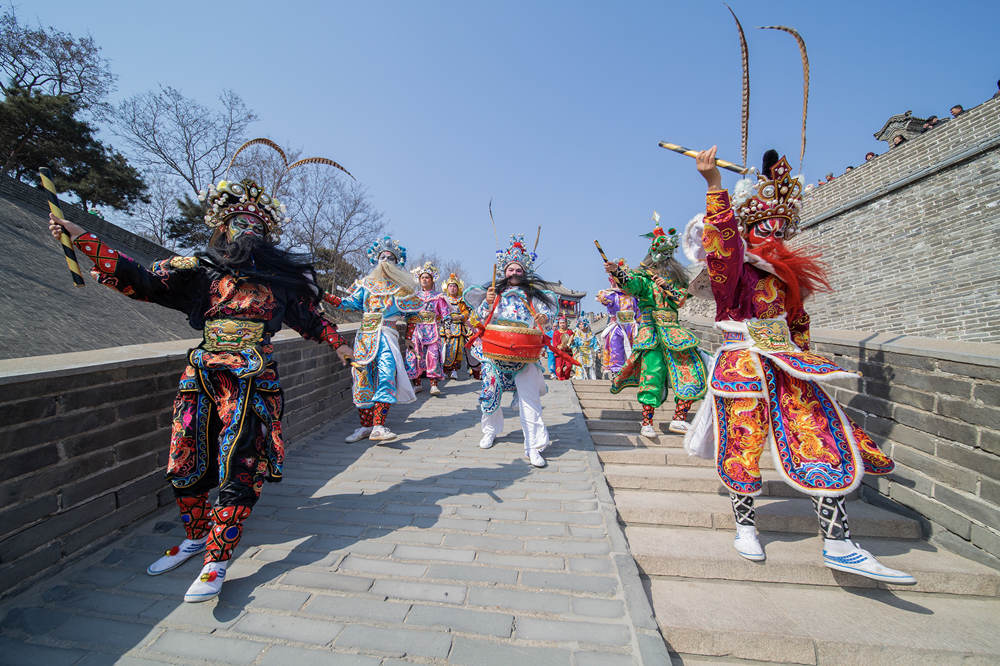 舞龙大会现场。王金磊摄