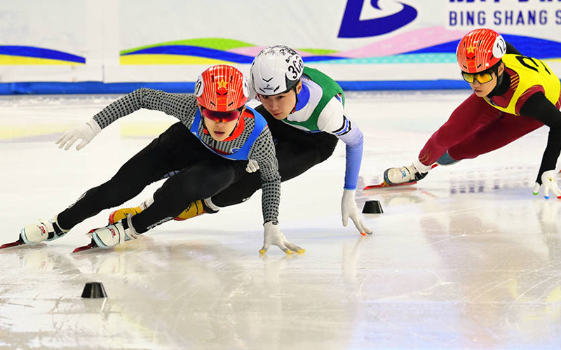2023—2024賽季全國短道速滑青少年錦標賽在河北承德完賽