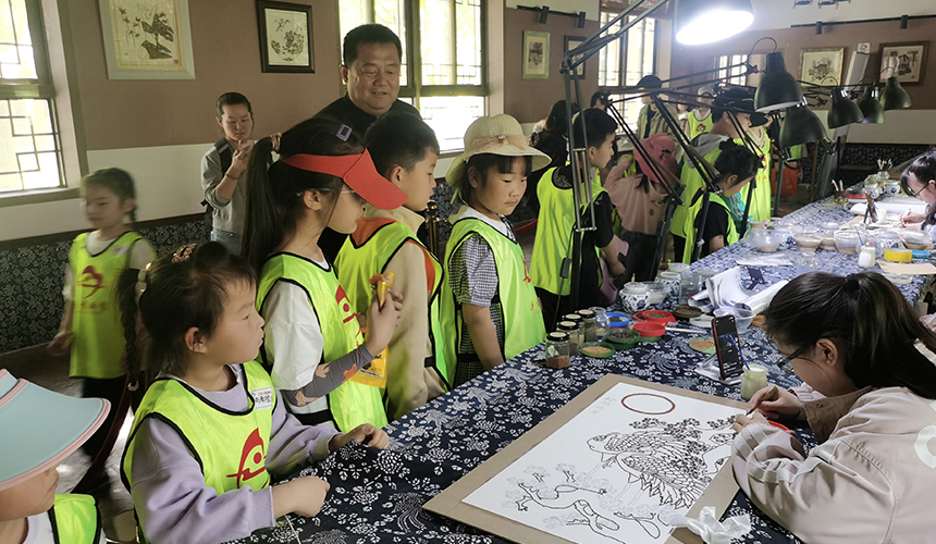 活動現場。館陶縣委宣傳部供圖