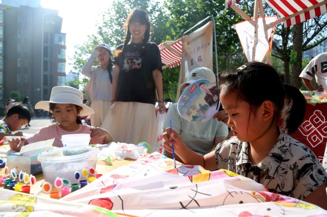 非遺展示區。唐山市路北區委宣傳部供圖