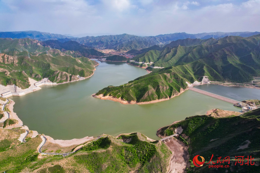 河北豐寧抽水蓄能電站地下水庫。人民網記者 周博攝