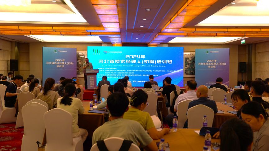 2024年河北省技术经理人（初级）培训班现场。齐东青摄