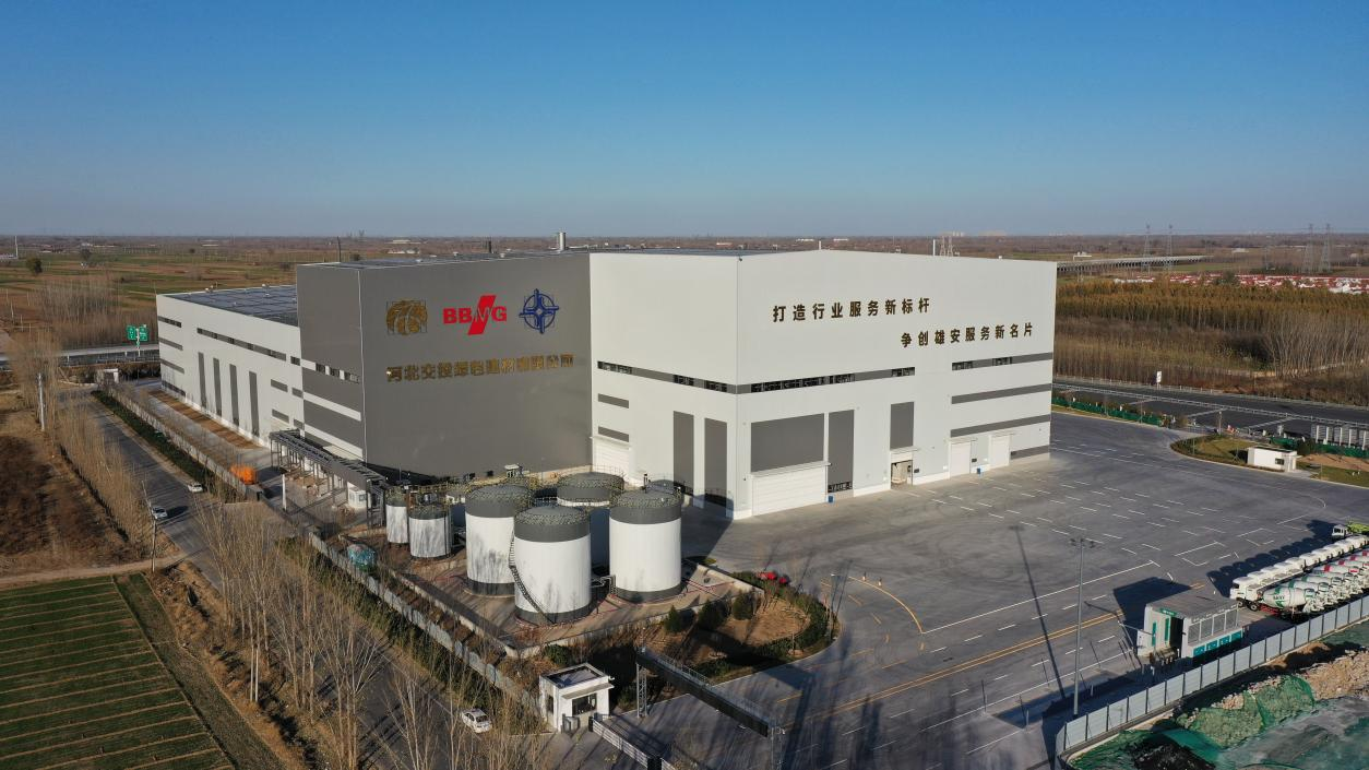 荣乌高速新线智能建造基地。河北交投集团供图