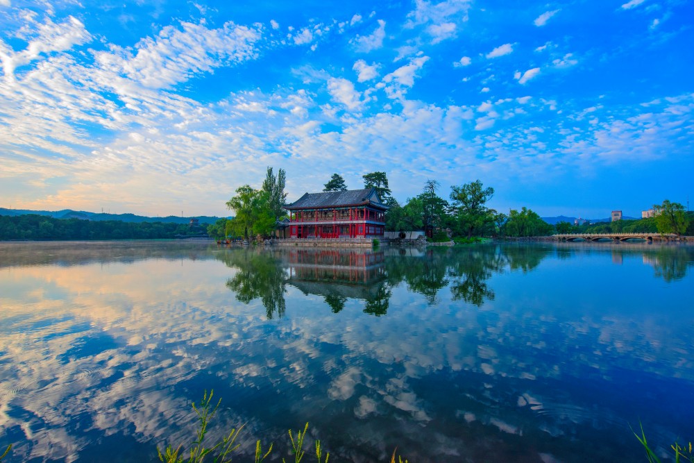  承德避暑山庄煙雨樓 