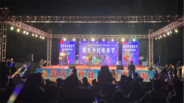 馆陶县酷乐乡村电音节现场。馆陶县委宣传部供图
