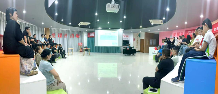 馆陶县疼痛知识科普讲座活动现场。馆陶县委宣传部供图