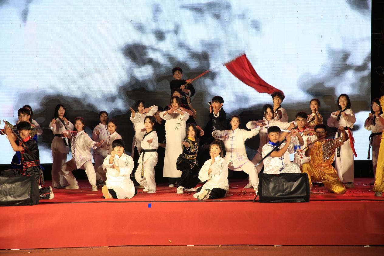 武术表演《百会》。刘凯摄