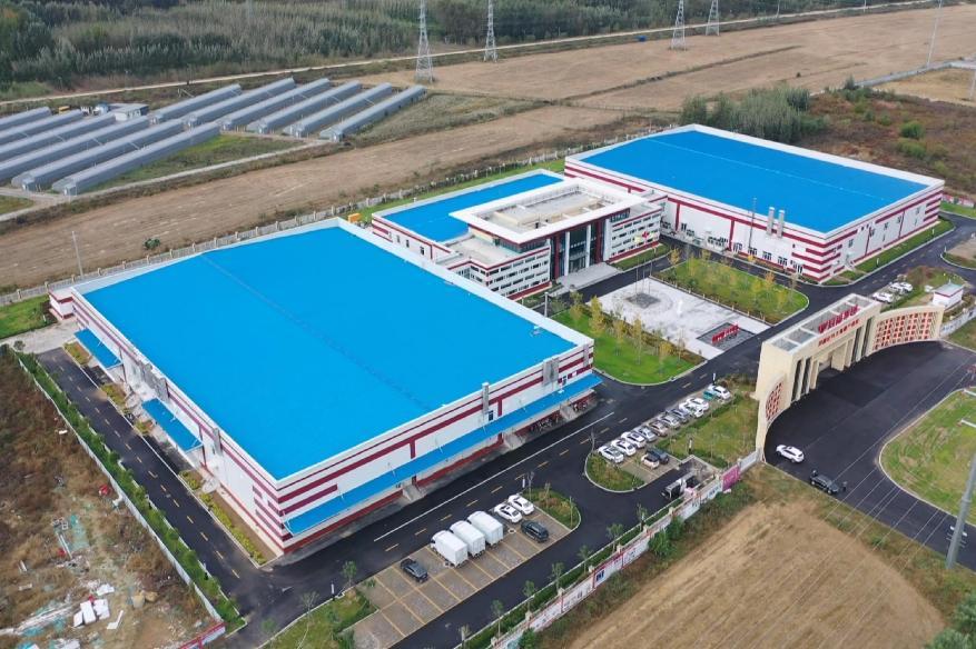 同福绿色食品产业园俯瞰图。叶天皞摄