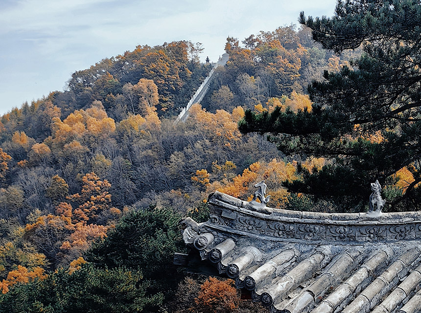 保定市阜平县仙人寺景色。陈海猛摄