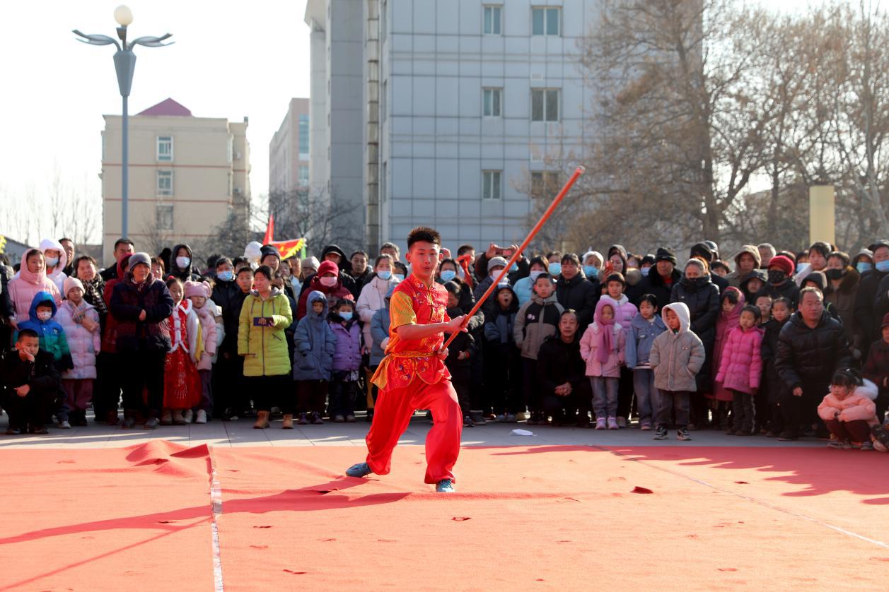 武术表演现场。刘巨雷摄