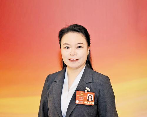 张艳秋代表。 本报记者 赵海江摄