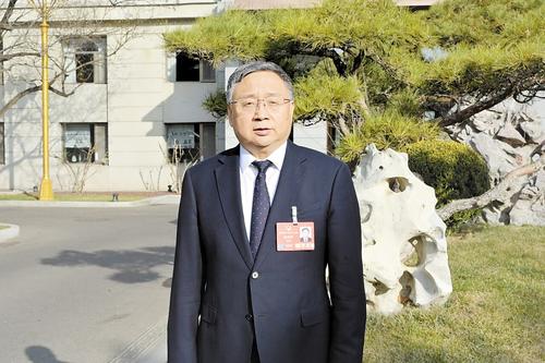 张运凯委员。本报记者 刘 冉摄