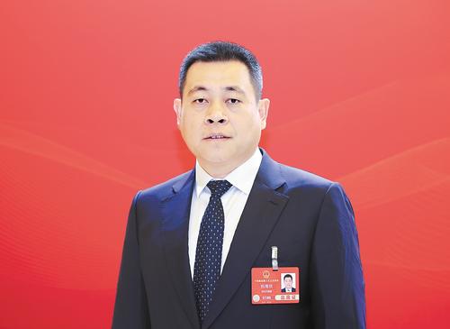 倪海琼代表。本报记者 赵海江摄