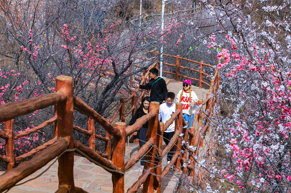 游客在古武当山景区游玩。郭文朝摄
