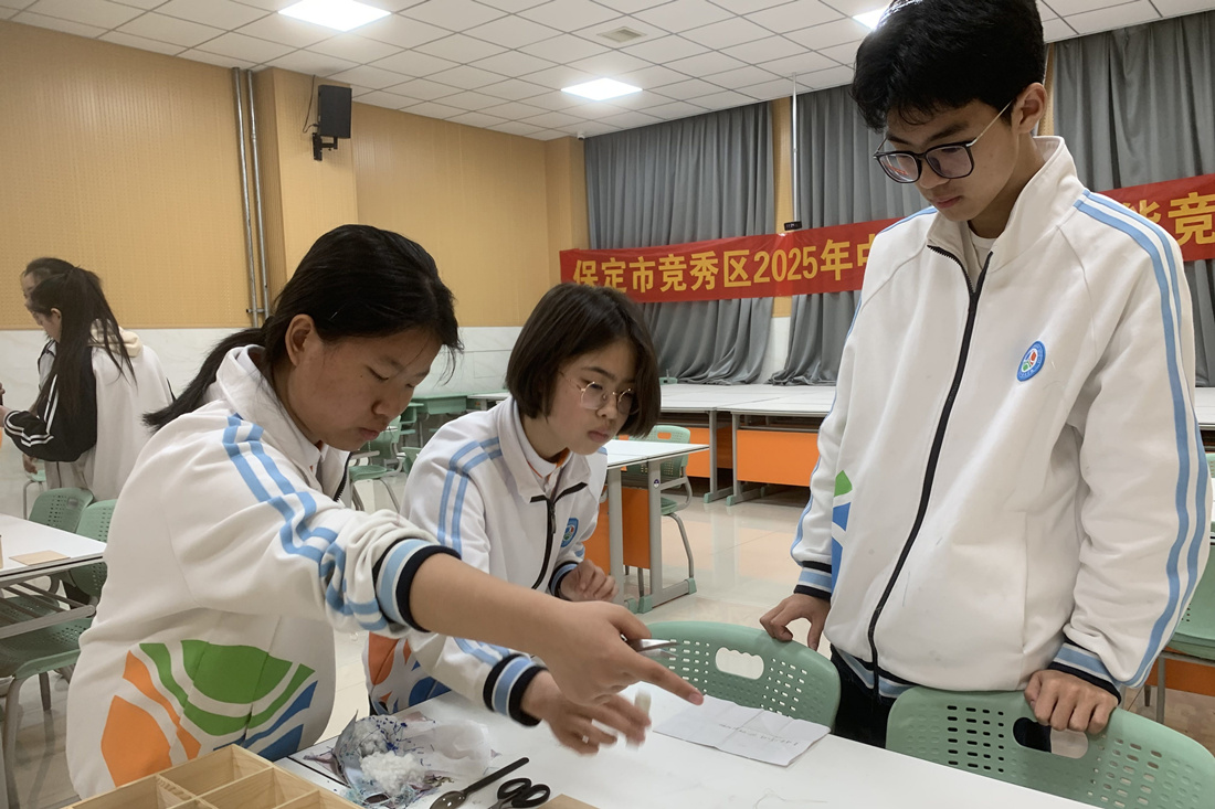 “巧手传香”比赛现场。宗梦璠摄