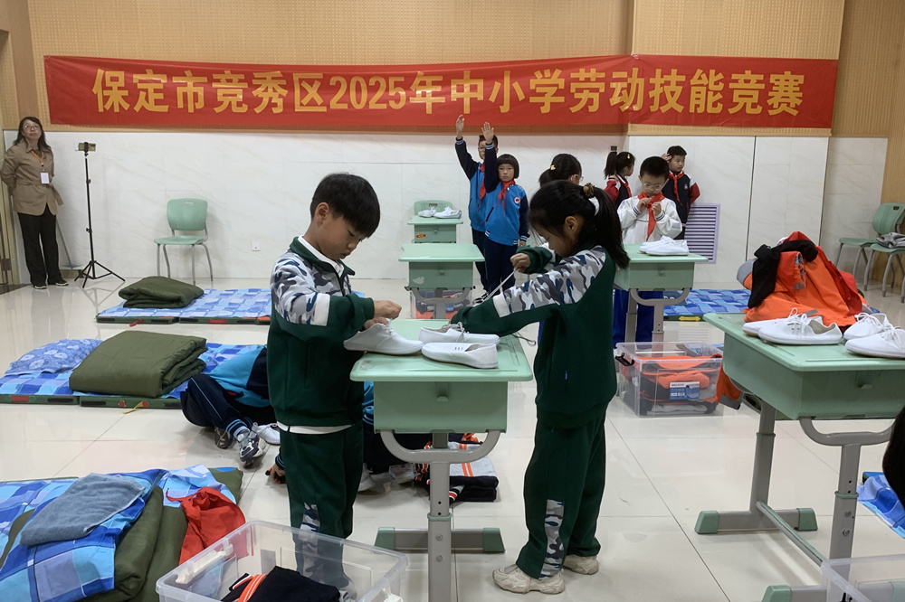 “巧手趣整”比赛现场。宗梦璠摄