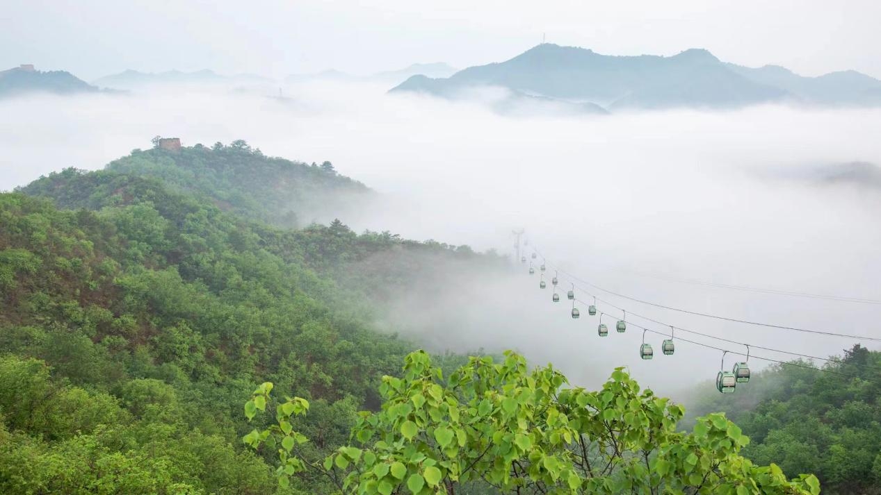 雨后金山岭长城。王占山摄