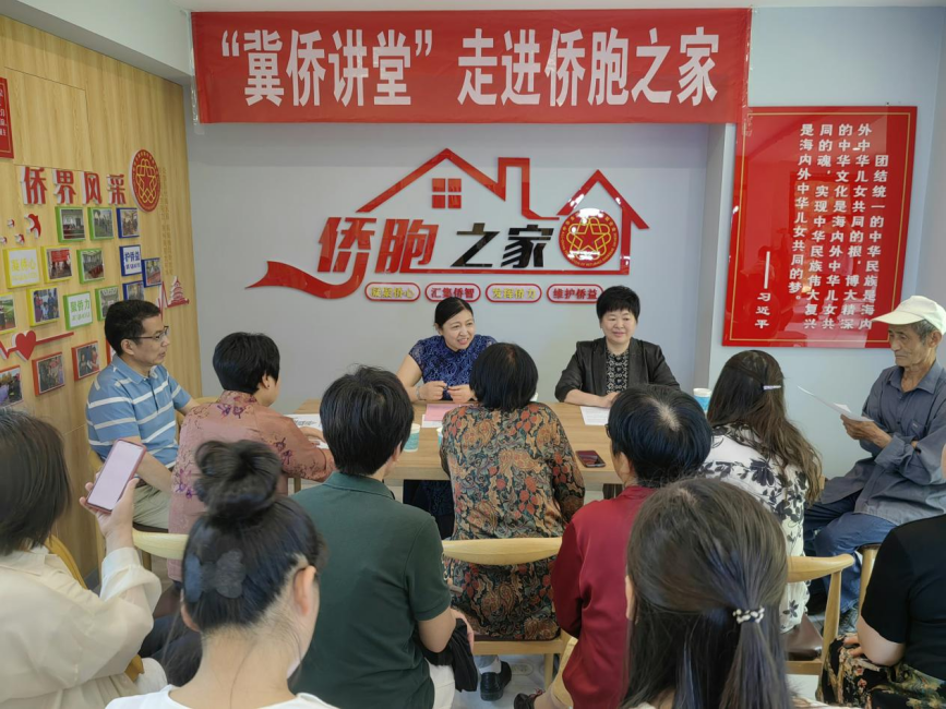 豐南區委統戰部組織健康知識講座。景愷攝