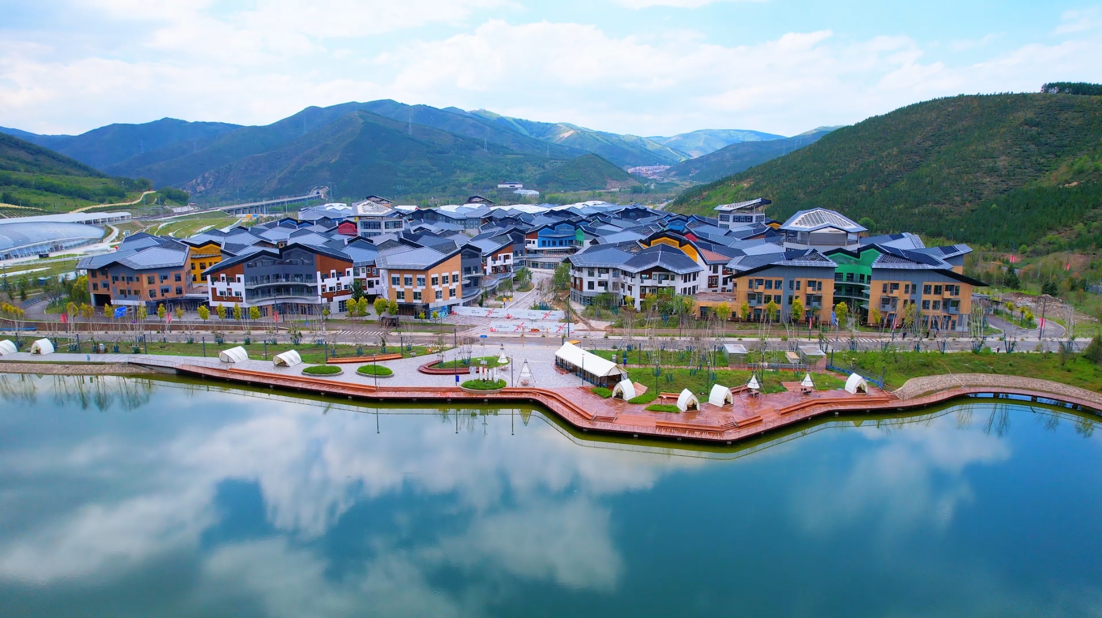 崇礼区夏季景色。周大伟供图