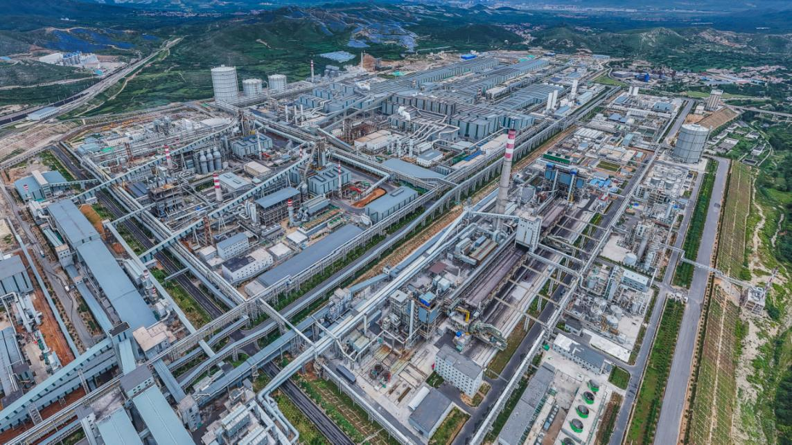 河钢集团邯钢新区。建行河北省分行供图