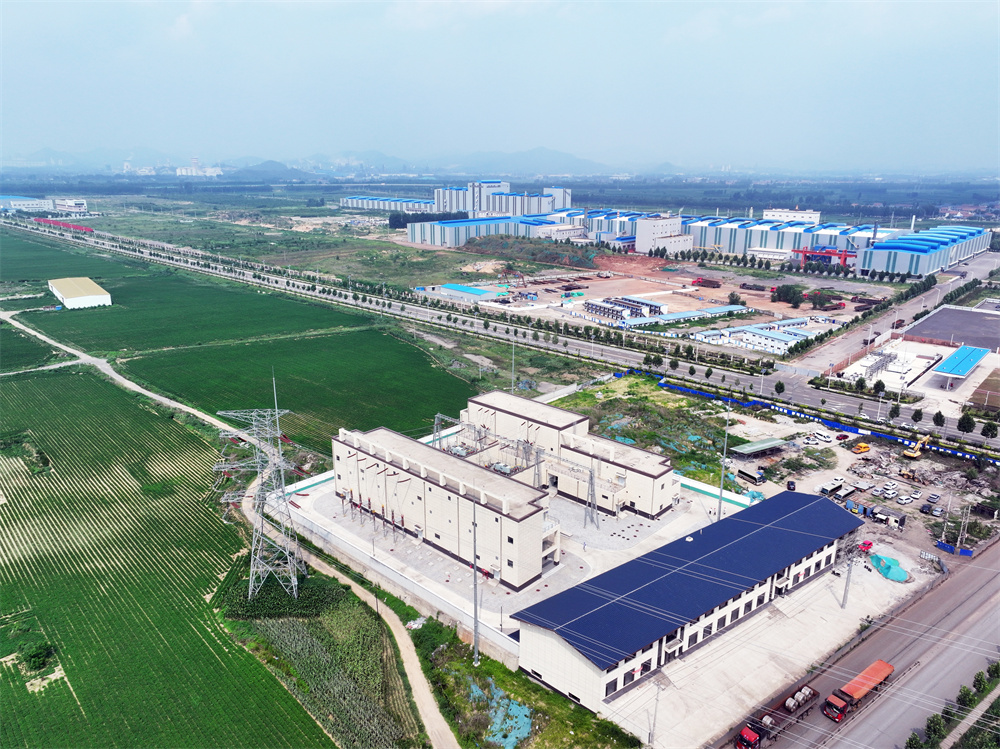 河北迁安经济开发区冷轧基地增量配电业务改革试点正式并网投运。赵冠军摄