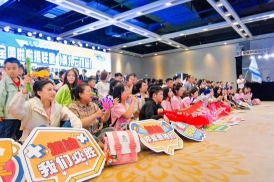 2025年全国啦啦操联赛（崇礼云顶站）比赛活动现场。柯洋供图