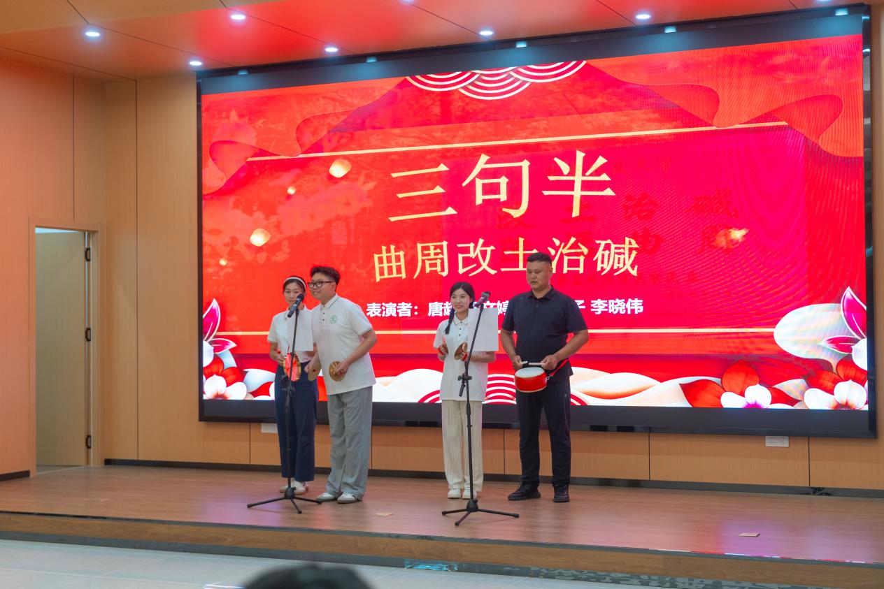 ”丰艺集·曲周村晚”活动现场。刘一周摄