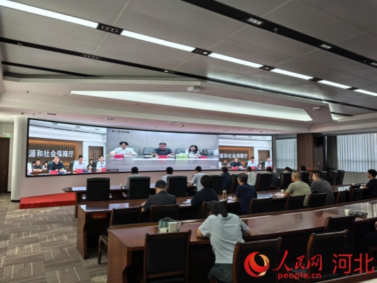 第三届全国技能大赛河北省集训备赛动员部署会现场。人民网记者 赵明妍摄