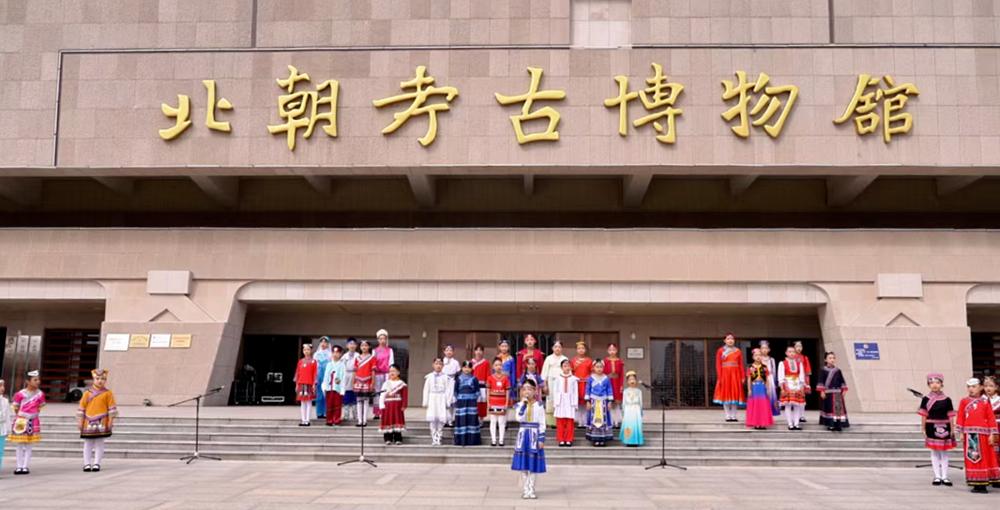 北朝考古博物馆演艺活动丰富多彩。磁县县委宣传部供图