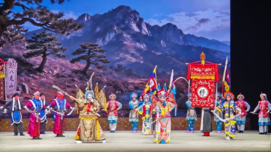演出现场。阳原县委宣传部供图