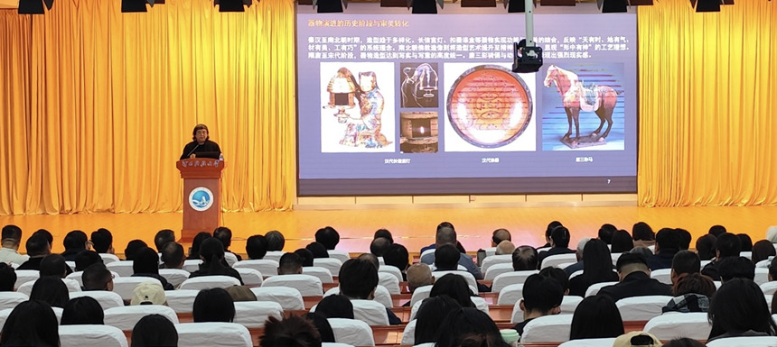 河北省政协教科卫体委员会、文化文史和学习委员会联合举办第七场“委员科学讲堂”。韩琰琰供图