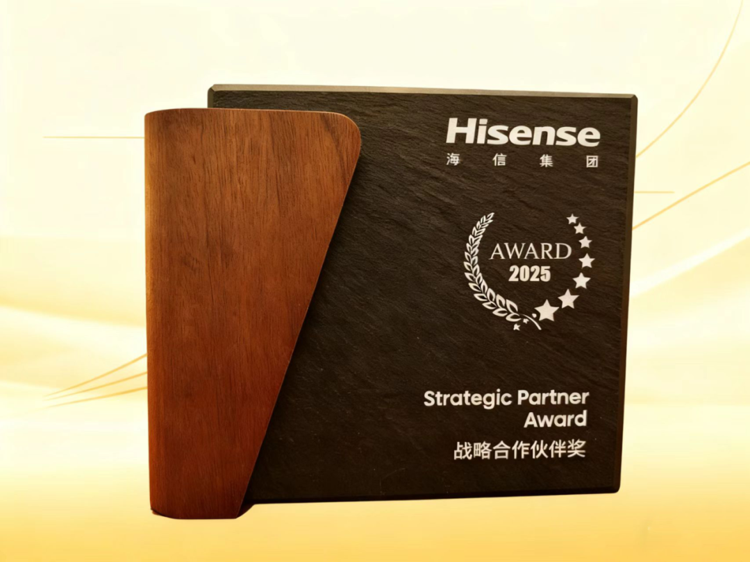 河钢集团荣获最高奖项“战略合作伙伴奖”。河钢集团供图